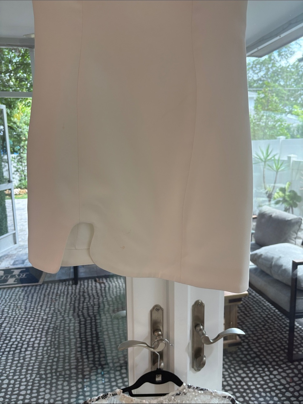 Amanda Uprichard White puzzle Mini Dress S - Picture 9 of 11